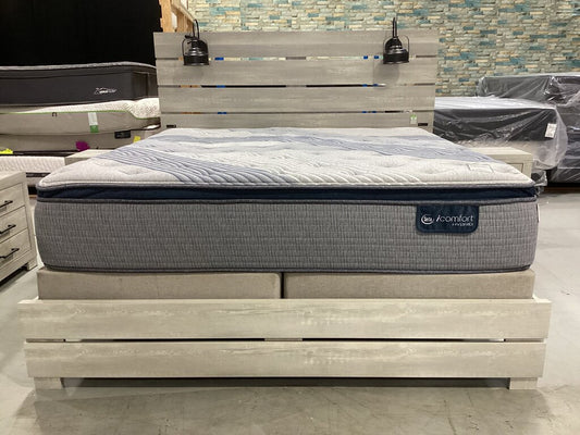 Foundry NEW King Size Bed Frame w/Lamps 79x84x59