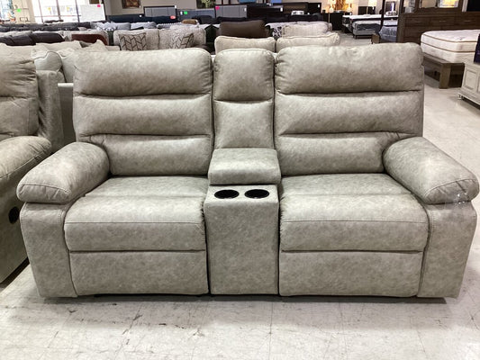 Titan Mushroom NEW Motion Loveseat 77x35x41 (1802)