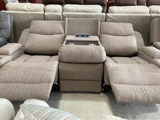 Dakota Brown Chenille New Motion Sofa (664320)
