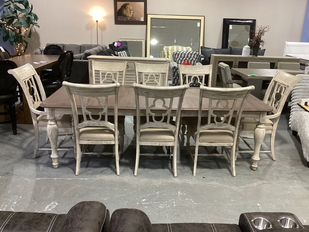 86539 - Kincaid 9pc Dining Set 44x78-118x30