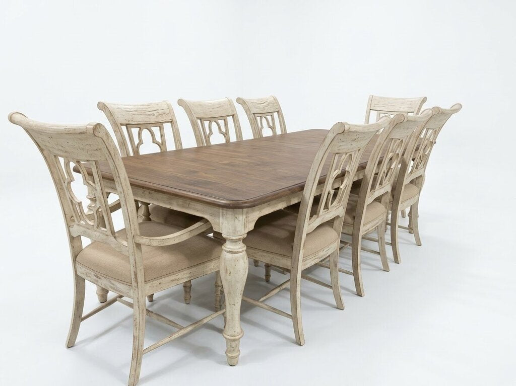 86539 - Kincaid 9pc Dining Set 44x78-118x30