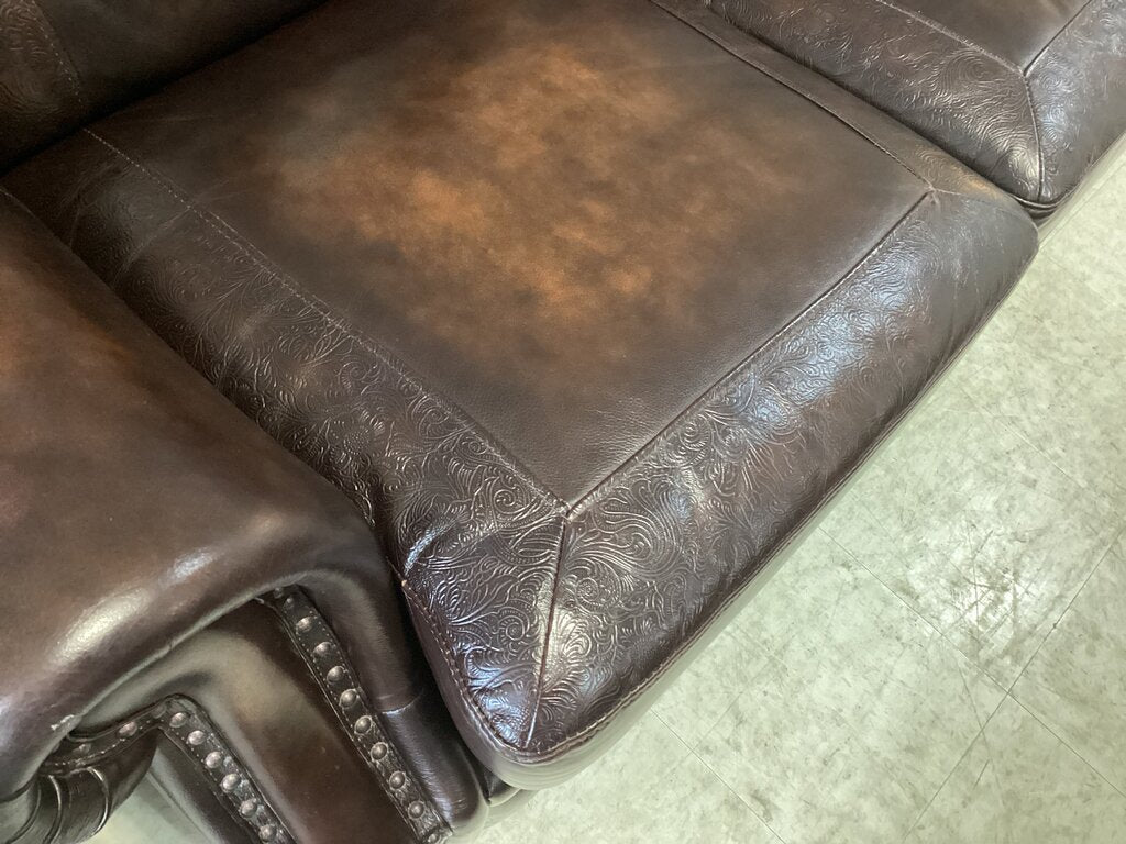 86559 Superb Creation Leather Sofa 85x41x38