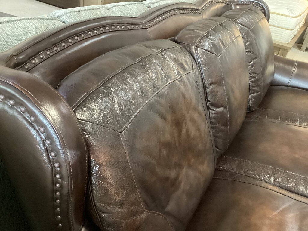 86559 Superb Creation Leather Sofa 85x41x38