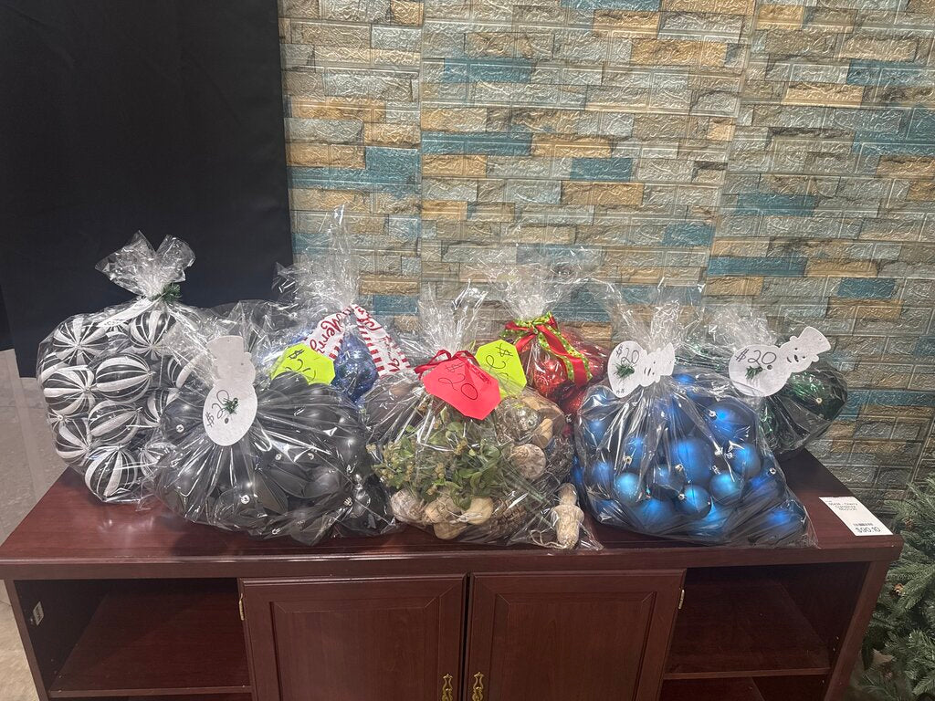 Assorted Bag of Christmas Ornaments