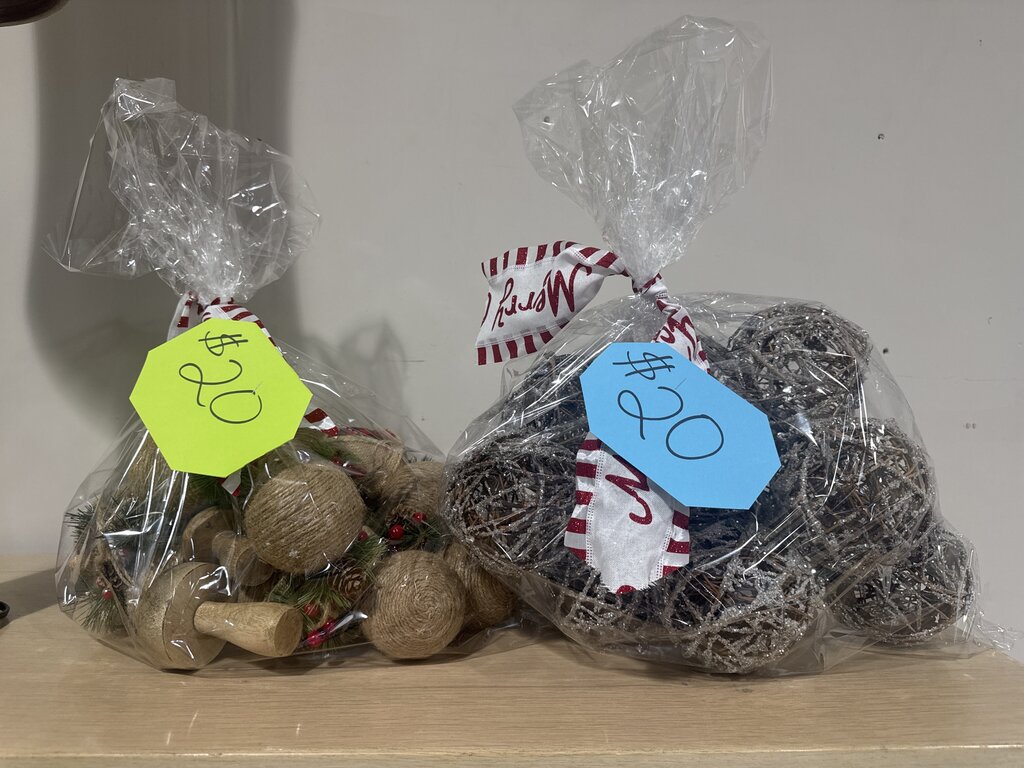 Assorted Bag of Christmas Ornaments