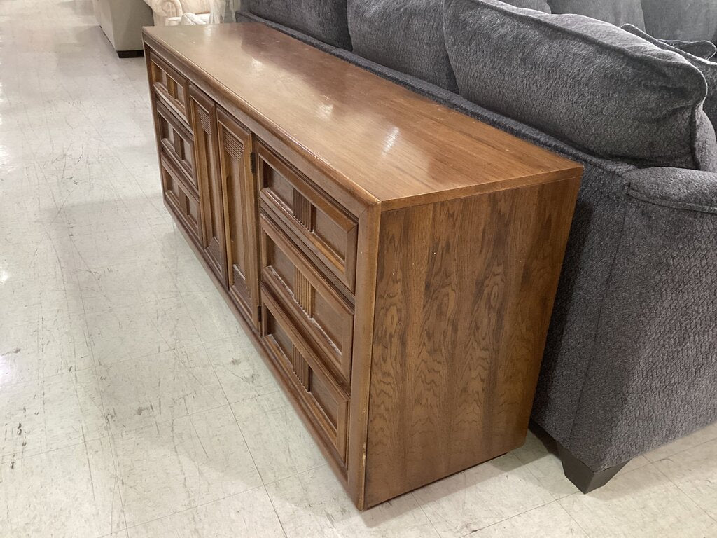 86549 (8545-2) Vintage Wooden Dresser 70x18x31
