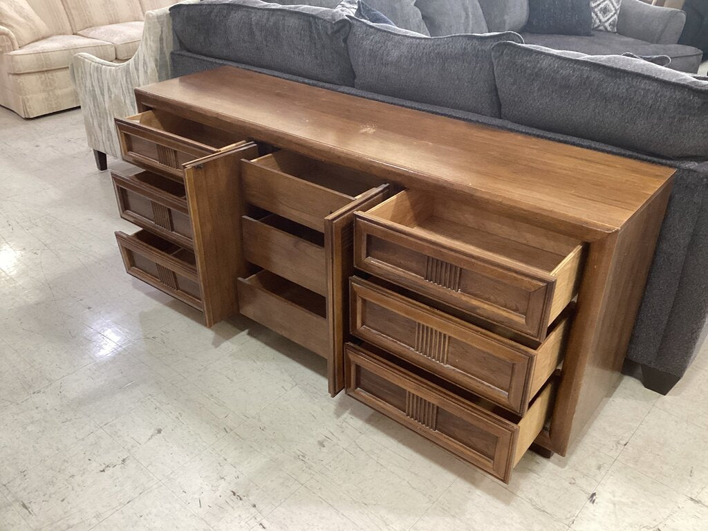 86549 (8545-2) Vintage Wooden Dresser 70x18x31