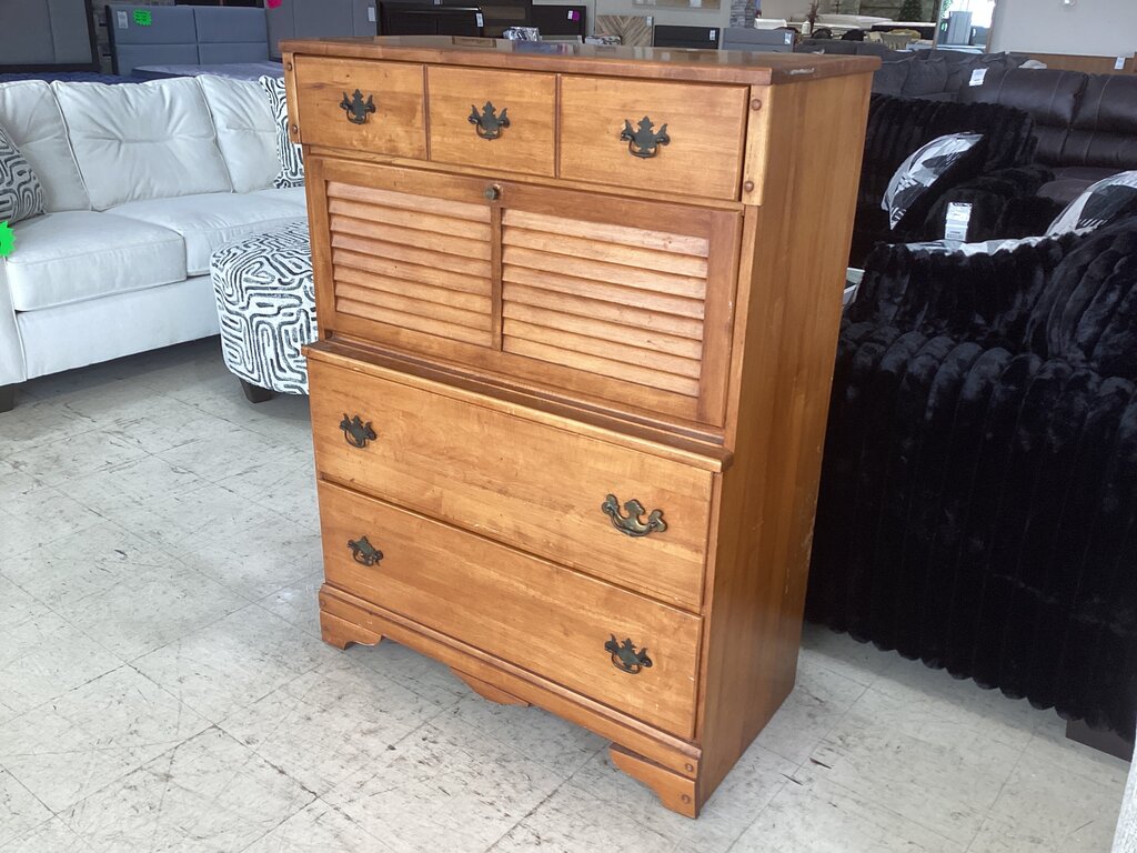 86550 (8545-3) Maple Chest w/Cabinet 36x18x48