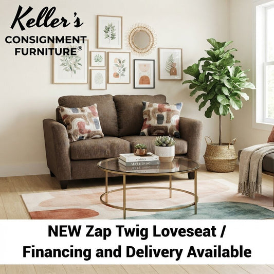 Zap Twig NEW Loveseat 54x35x36 (3102)