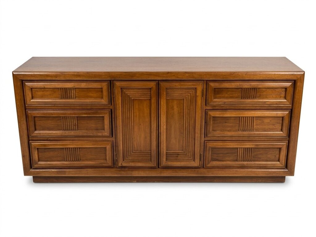 86549 (8545-2) Vintage Wooden Dresser 70x18x31