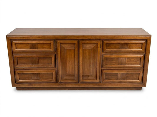 86549 (8545-2) Vintage Wooden Dresser 70x18x31