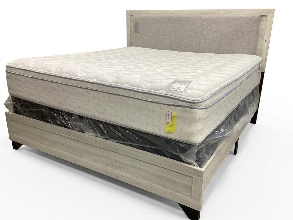 Trinidad Light Oak NEW Platform King Bed Frame 79x83x54 (172541-43)
