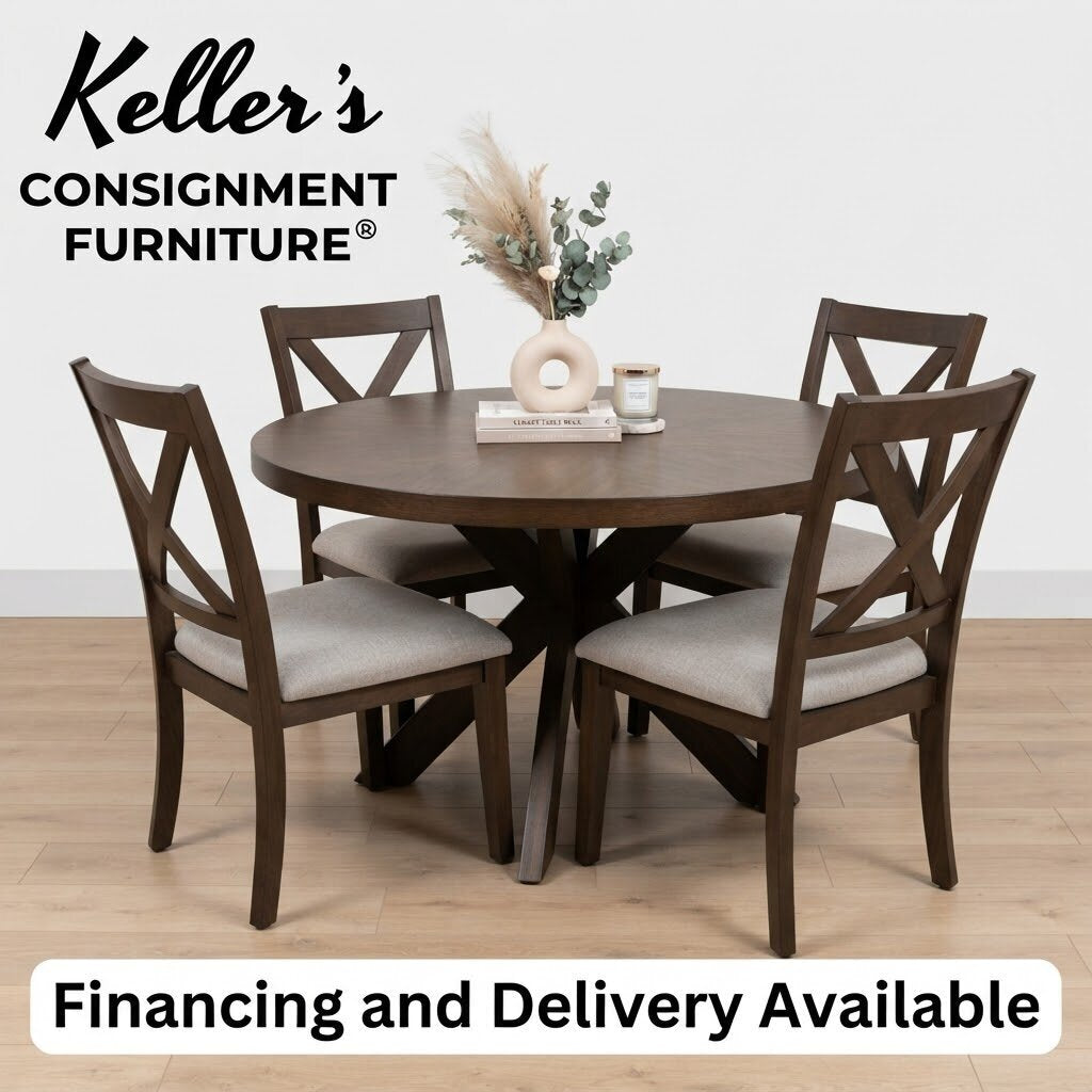 86613 - Round 5pc Dining Set 48x48x30