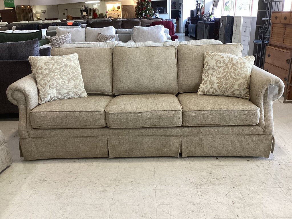 86632 - Mayo Rolled Arm Sofa (92x38x33) & Chair (49x38x33)