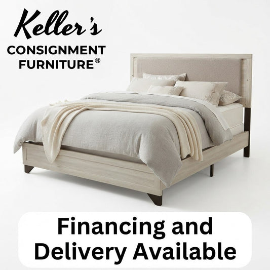 Trinidad Light Oak NEW Platform King Bed Frame 79x83x54 (172541-43)