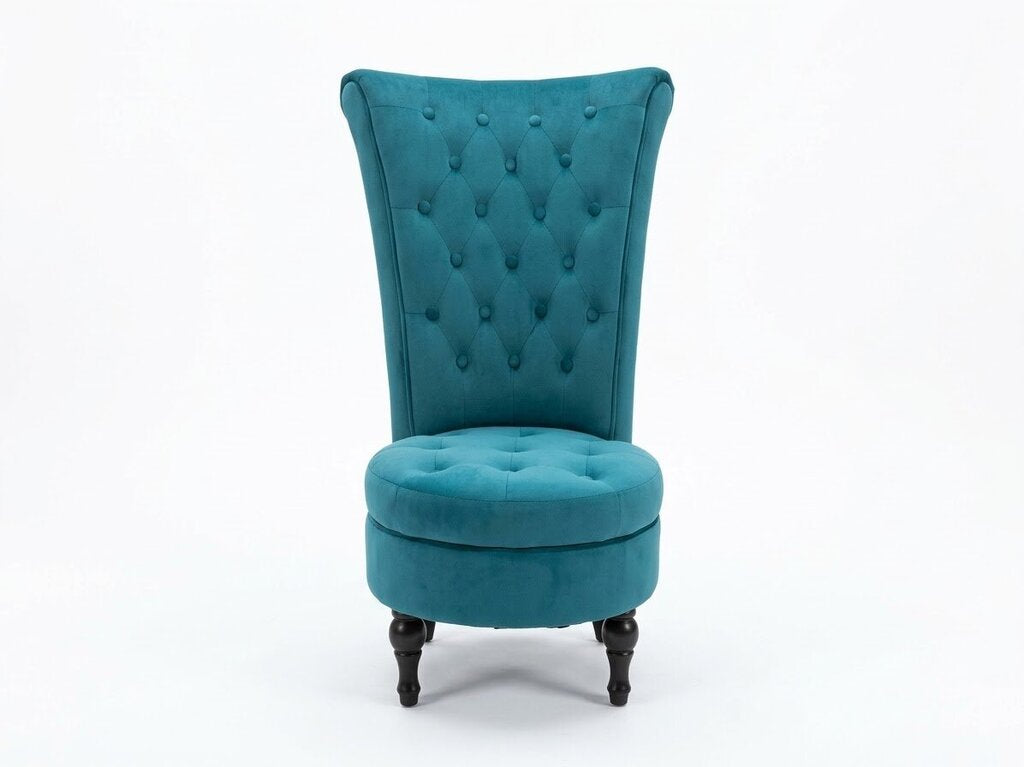 86594 High Back Vanity Chair w/Storage 24x30x40