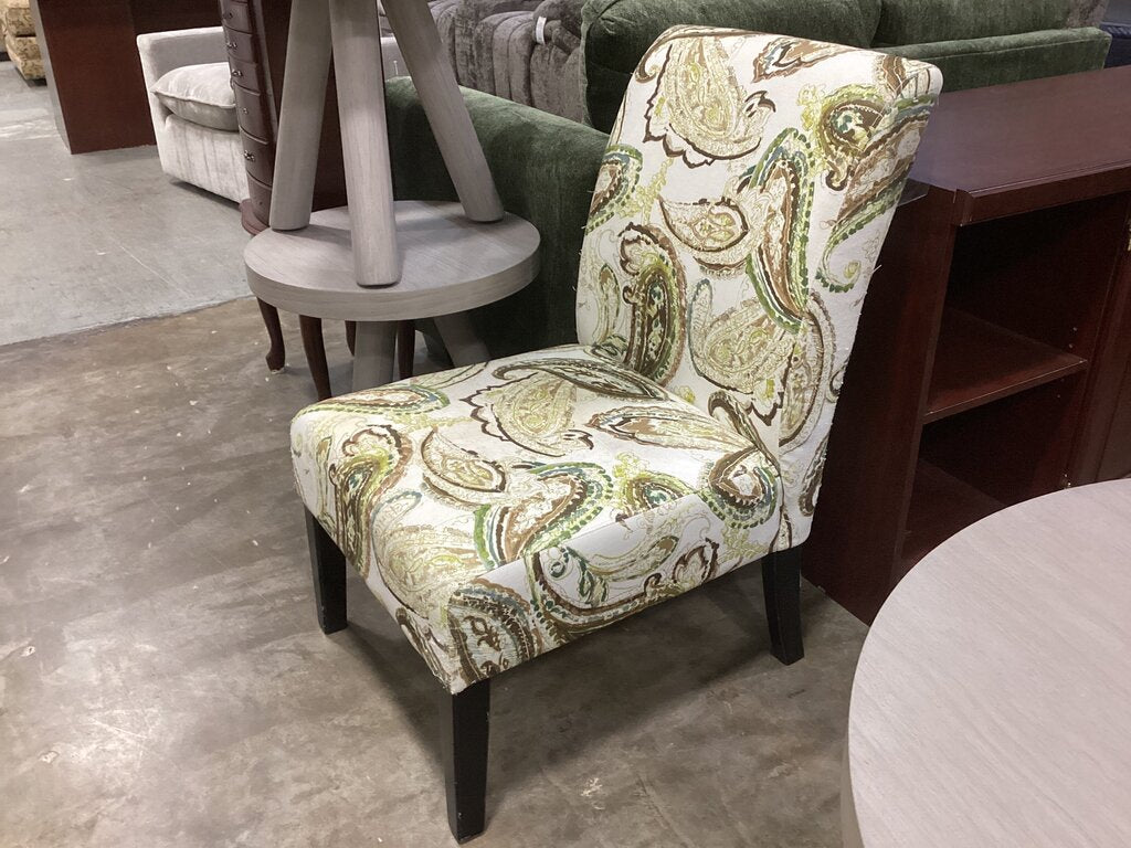 86600 Ashley Annora Paisley Accent Chair 23x25x36