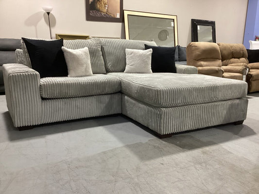 86638 Gray Reversible Sofa Chaise 107x75x41