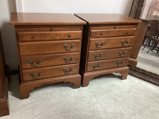 86575 Keller Furniture Pair of Nightstands 24x16x29