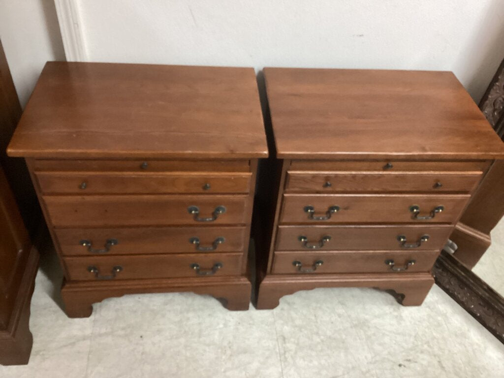 86575 Keller Furniture Pair of Nightstands 24x16x29