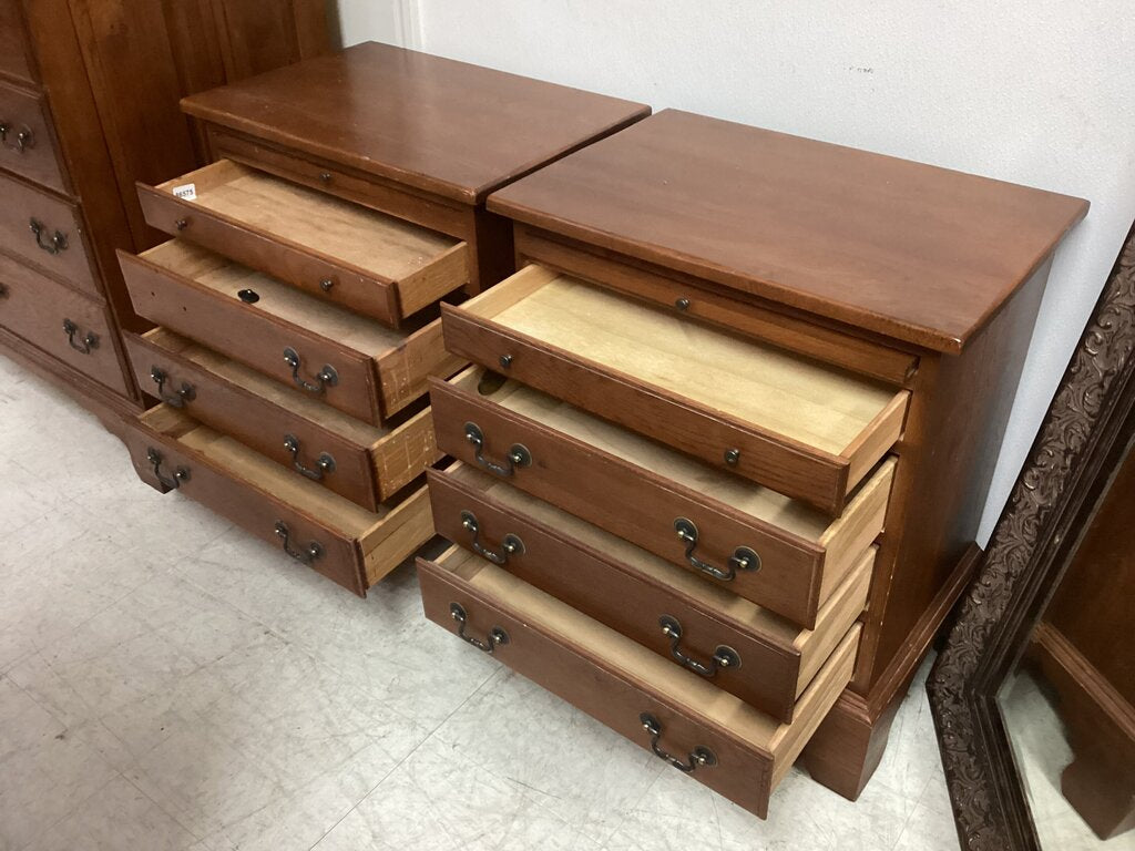 86575 Keller Furniture Pair of Nightstands 24x16x29
