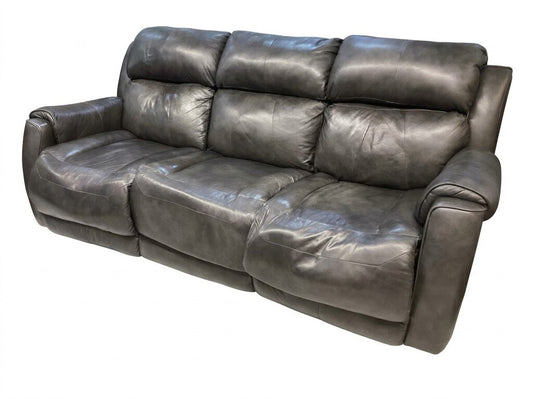 86583 - Gray Power Reclining Sofa 89x36x36