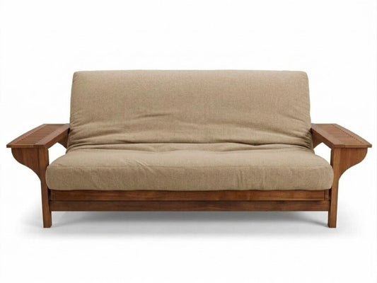 86659 Wooden Mission Style Futon 80x55x23