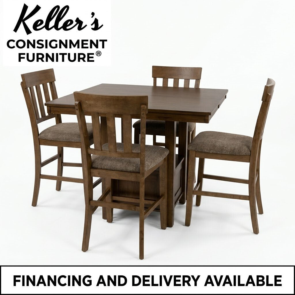 86716 Ashley Flaybern 5pc Counter Height Dining Set 42x60