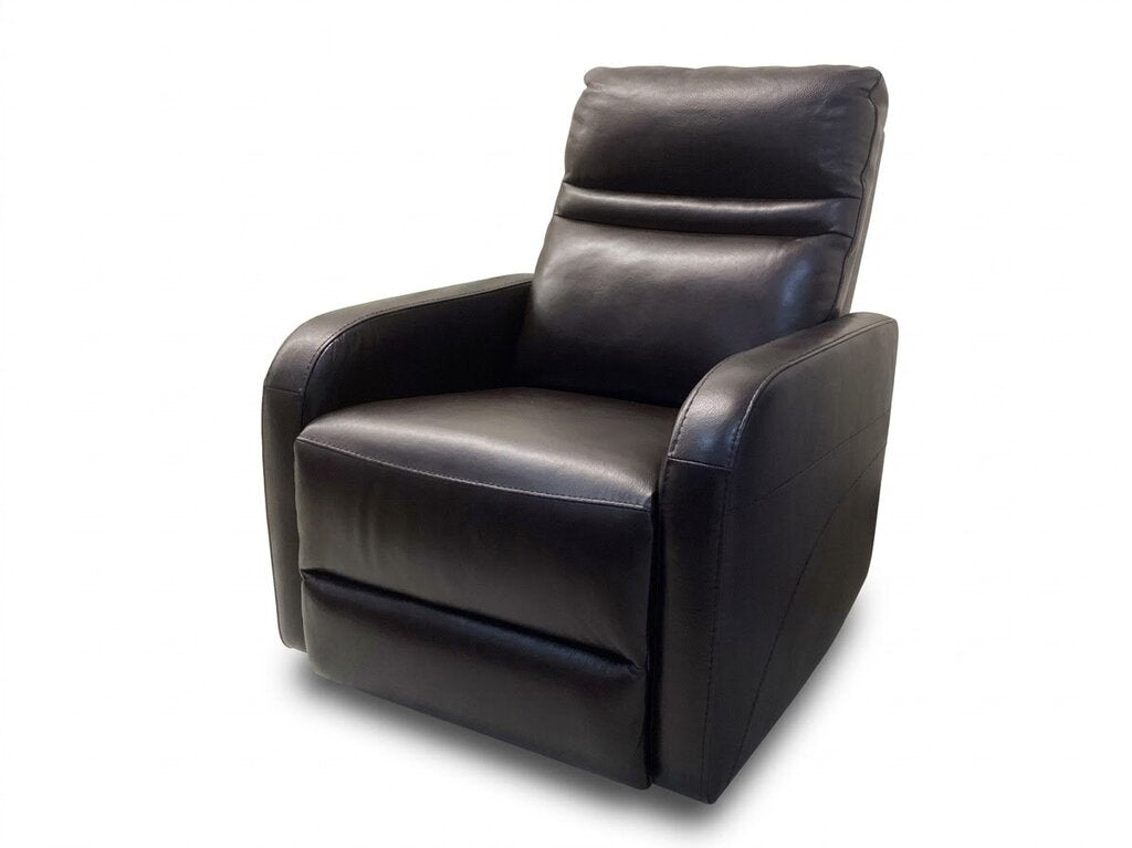 86697 - Leather Glider Recliner 33x38x40
