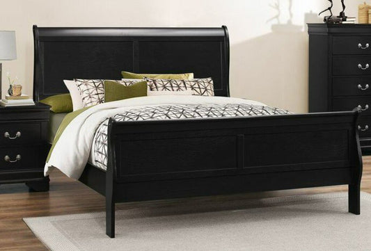 LP Black NEW Queen Size Bed Frame (GT-119230)
