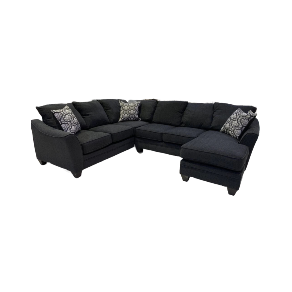 Dante Dusk NEW 2pc Sectional Chaise 98x123x42 (4810/27-2126)