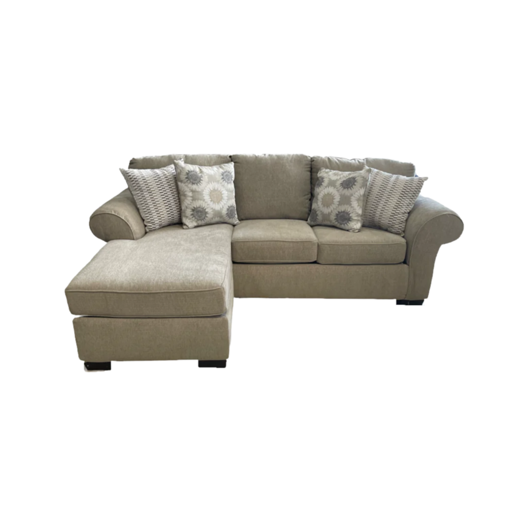 Tycoon Khaki NEW Reversible Sofa Chaise 92x37-68x38 (5343/5345-TYCK)