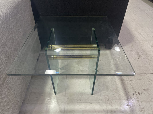 79369 (8414-14) Glass Side Table 24x24x19