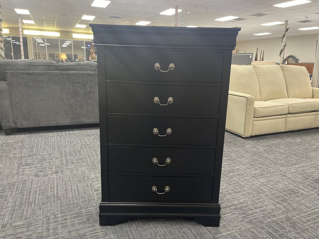 LP Black NEW Chest 32x16x49 (G-119296)