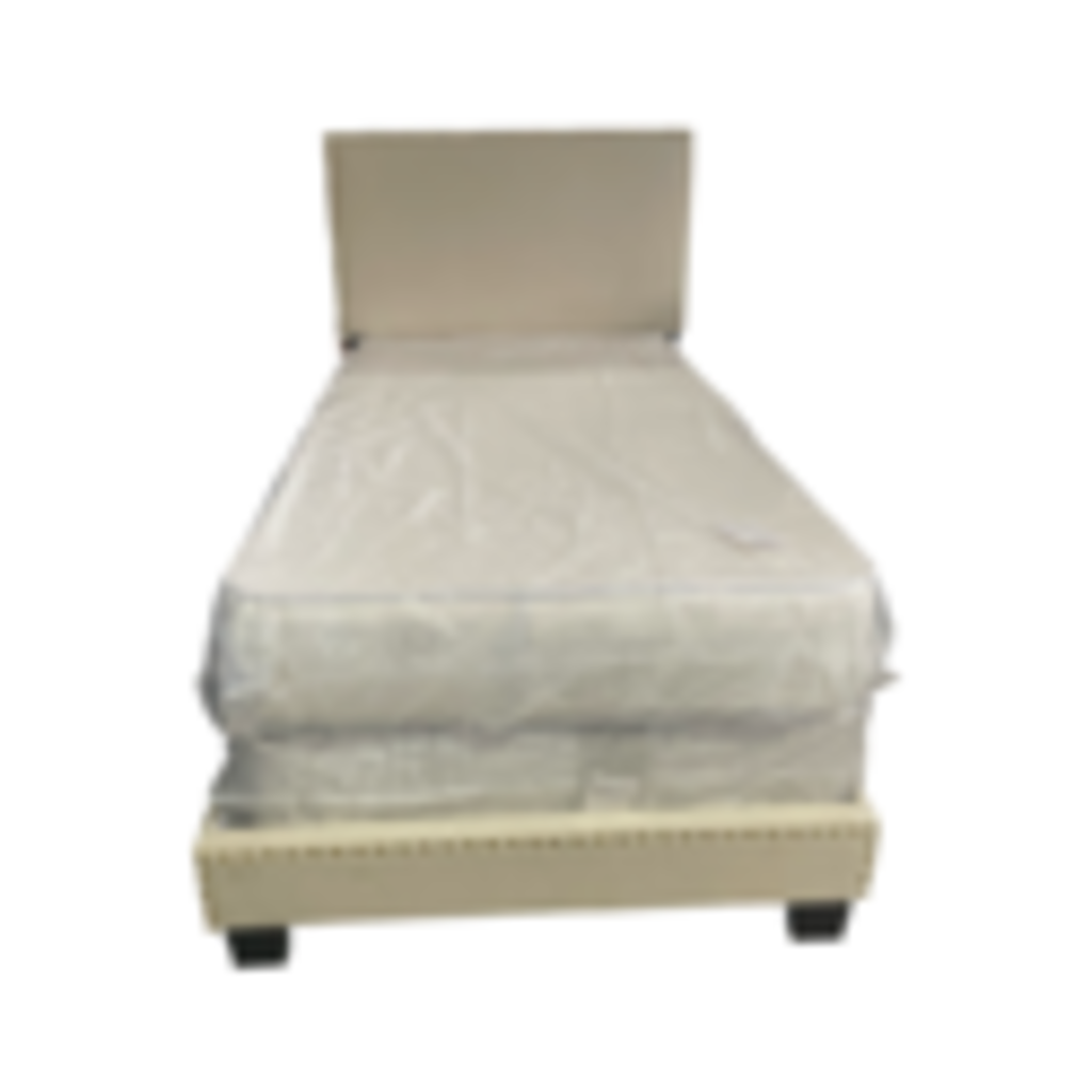 Calypso NEW Twin Beige Bed Frame 42x79x47 (105510)