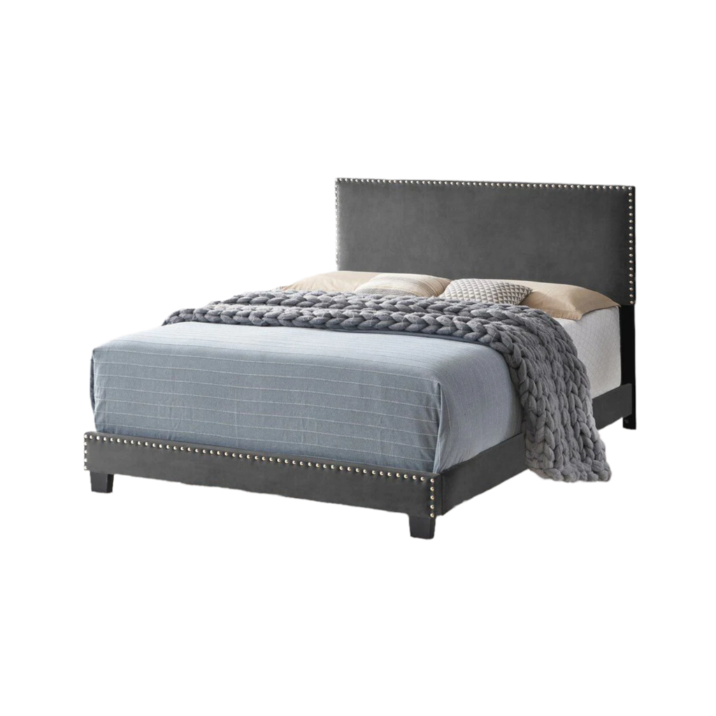 Calypso NEW Twin Gray Bed Frame 42x79x47 (105010)